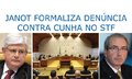 Janot formaliza denúncia contra Cunha no STF