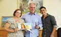 Divulgadores da festa da Padroeira se reúnem com o prefeito