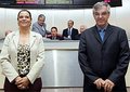 ALE empossa Stella Mari e César Licório como deputados 
