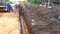 Obra do esgoto sanitário será retomada no final de abril