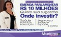 Mariana Carvalho pede sugestão  no Facebook para aplicação de R$ 10 milhões de  emenda parlamentar 