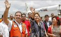 'Vamos fazer a Ponte do Rio Madeira', afirma Dilma após sobrevoar regiões alagadas no Acre