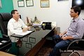 Presidente da ALE recebe visita do sindicalista Anderson do Singeperon
