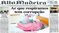 Manchetes do jornal Alto Madeira