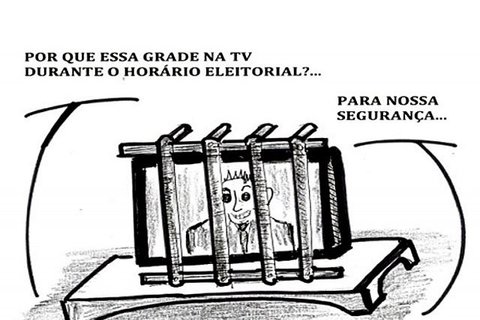 A GRADE NO HORÁRIO ELEITORAL...