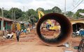 Semob inicia obra de recuperação da galeria que desabou na entrada do Bairro Nacional