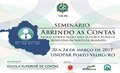 TCE dá início ao Seminário Abrindo as Contas no Teatro Palácio das Artes Rondônia