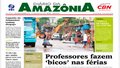 Manchetes do jornal Diário da Amazônia