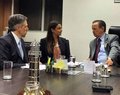 Mariana Carvalho se reúne com ministro e presidente da Gol para tratar de voos 
