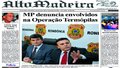 Manchetes do Jornal Alto Madeira