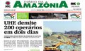 Capa do jornal Diário da Amazônia desta quarta-feira