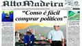 Manchetes do jornal Alto Madeira