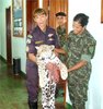 Polícia Ambiental cuida de animais machucados