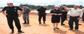 Oficiais da PM visitam Jirau e analisam o local para instalação de Grupamento Militar