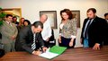 ALE firma cooperação com o TRE, cedendo servidores para o recadastramento biométrico 