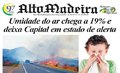 Capa do jornal Alto Madeira desta quarta-feira
