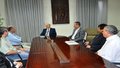 Governador recebe representantes dos consórcios construtores