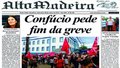 Manchetes do jornal Alto Madeira