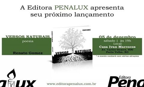 O POETA RENATO GOMEZ LANÇA SEU 3º LIVRO 