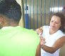 Apenado é vacinado