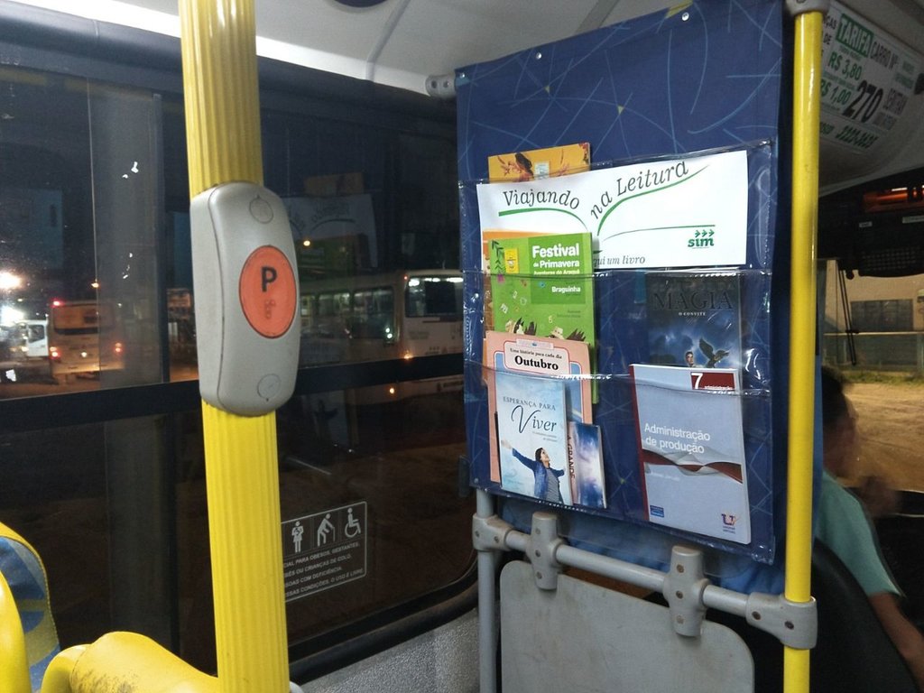 Campanha que incentiva leitura no ônibus é lançada em Porto Velho - Gente de Opinião