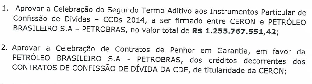 Eletrobras assume dívida da Ceron de 2 bilhões e 600 milhões... - Gente de Opinião