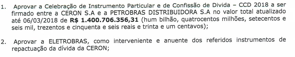 Eletrobras assume dívida da Ceron de 2 bilhões e 600 milhões... - Gente de Opinião