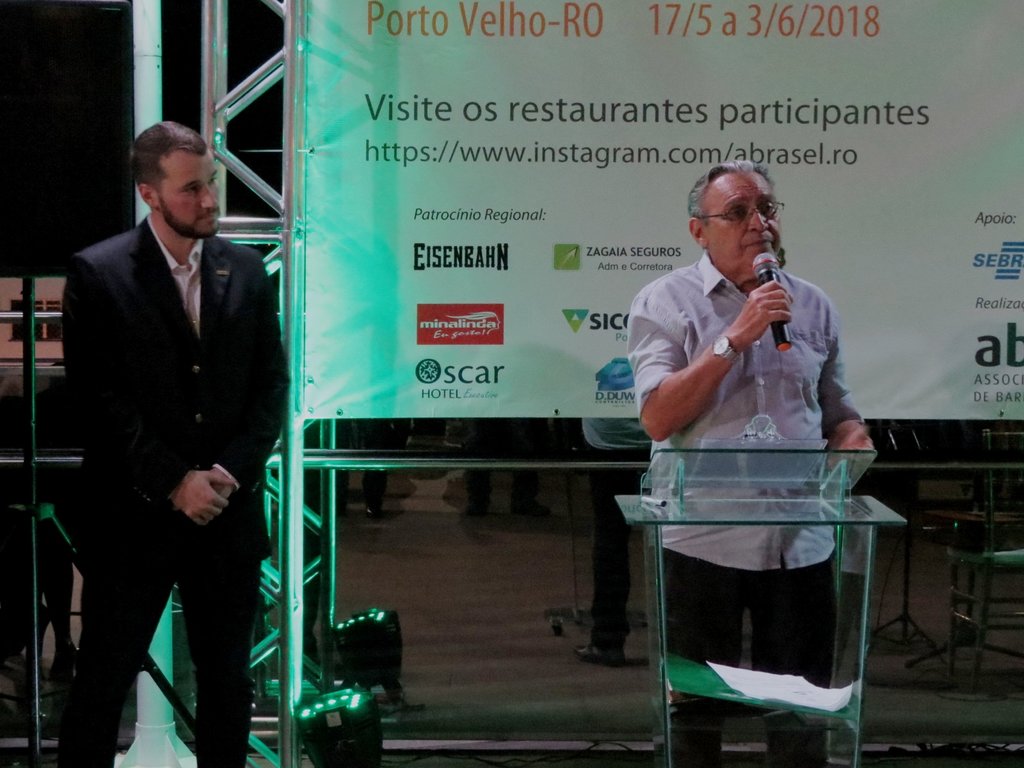 Hildon Pereira, superintendente do SENAC - um dos parceiros da Abrasvel - destaca a importância do Festival para incrementar o turismo na capital - Gente de Opinião