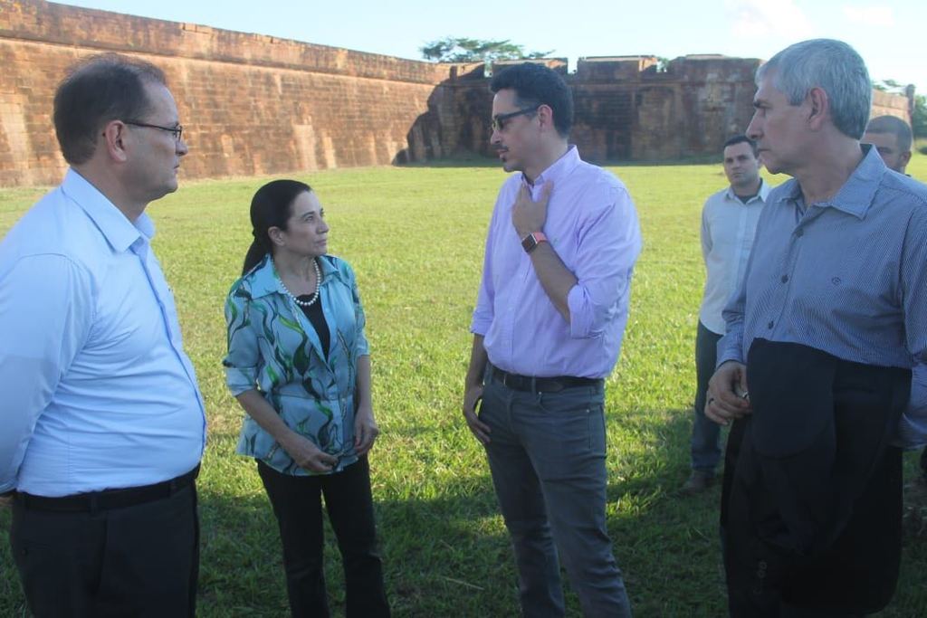 Ministro da Cultura visita Rondônia e conhece o Forte Príncipe da Beira - Gente de Opinião