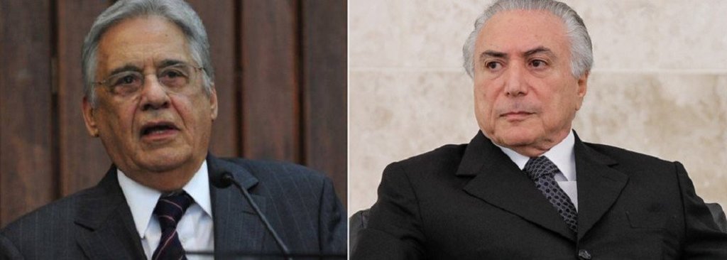 FHC admite golpe contra Dilma e aponta que Temer chegou ao fim - Gente de Opinião