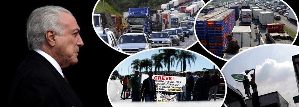 Temer trai caminhoneiros, que ameaçam fazer nova greve ainda mais forte  - Gente de Opinião