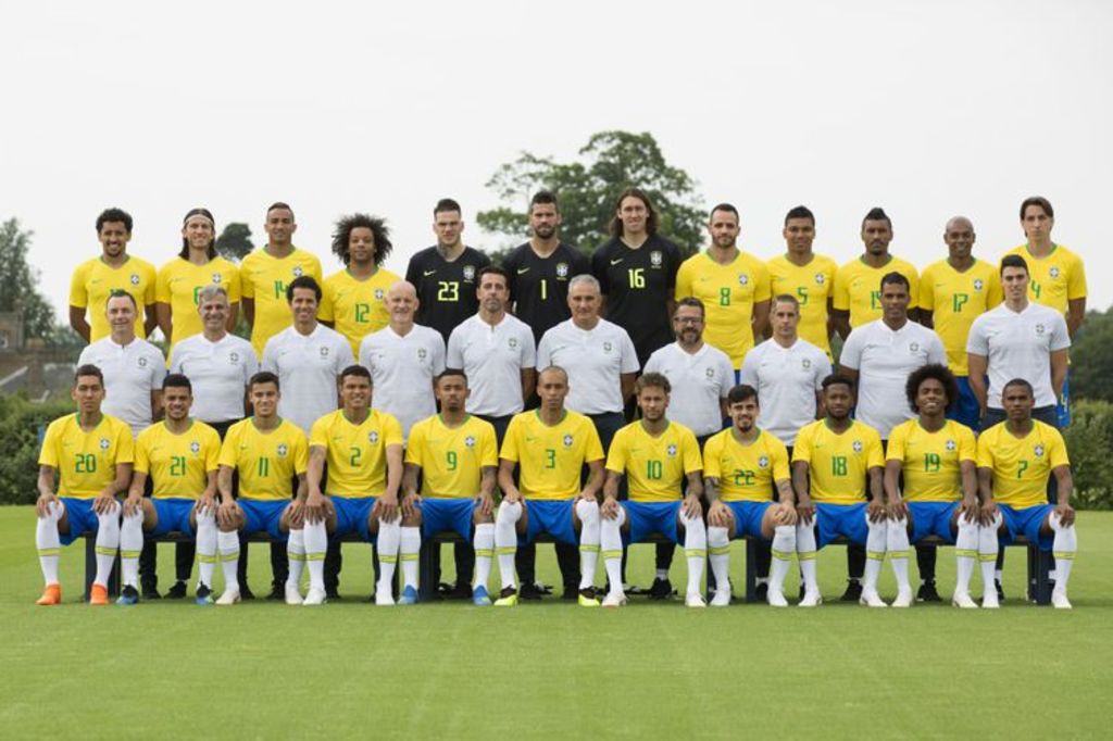 Foto oficial da seleção brasileira para a Copa do Mundo na Rússia - Lucas Figueiredo/CBF/Direitos Reservados - Gente de Opinião