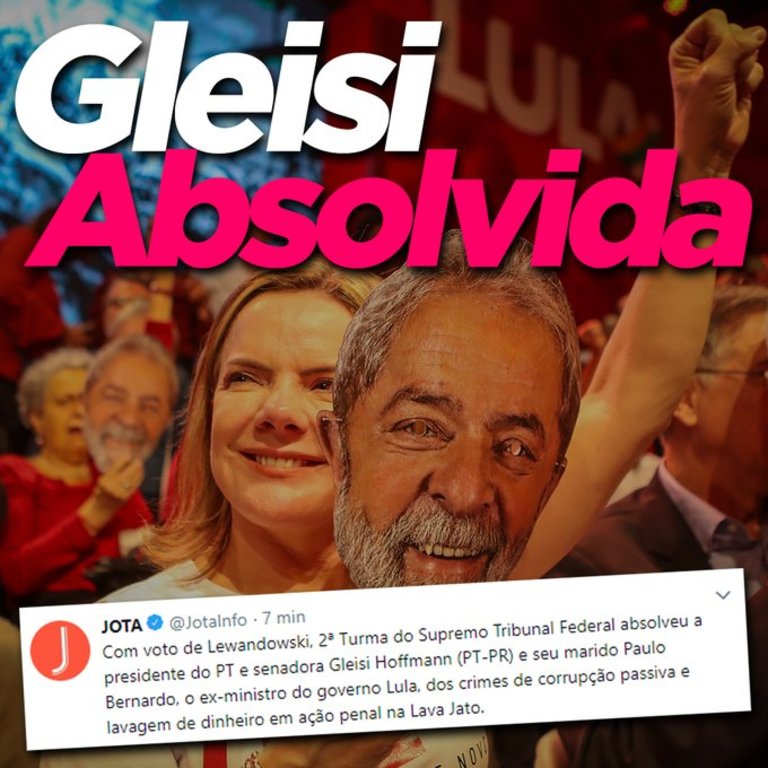 Gleisi absolvida: nada apaga o sofrimento  - Gente de Opinião