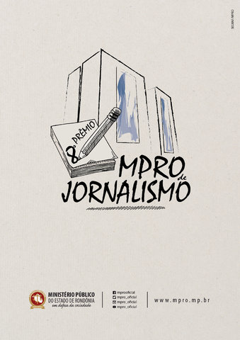 MP publica edital do 8º Prêmio MPRO de Jornalismo  - Gente de Opinião
