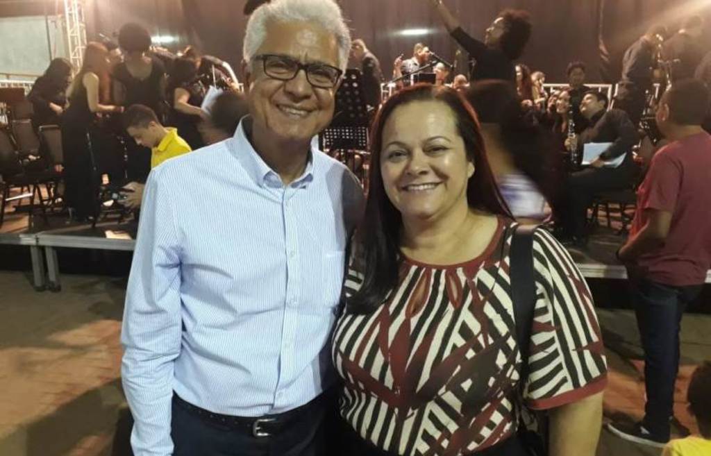 Claudia Moura prestigia orquestra Harmonia Celeste na zona leste de Porto Velho - Gente de Opinião