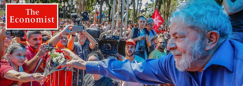 The Economist: brasileiros considerarão eleição ilegítima se Lula não concorrer - Gente de Opinião