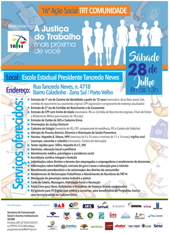 Justiça do Trabalho acerta os últimos detalhes para o TRT Comunidade que acontece no sábado - Gente de Opinião