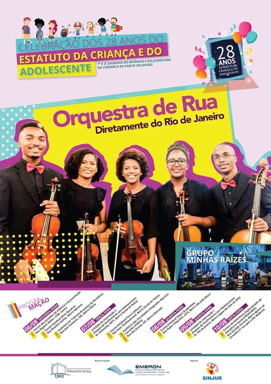 Orquestra de Rua é atração nas comemorações de 28 anos do ECA  - Gente de Opinião