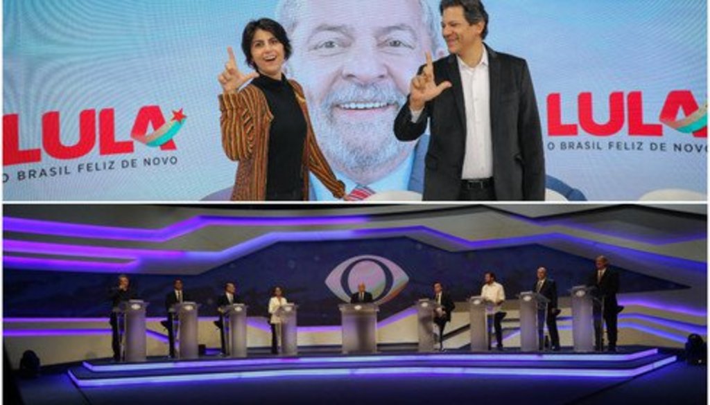 Preso em Curitiba, Lula venceu os dois debates da noite - Gente de Opinião