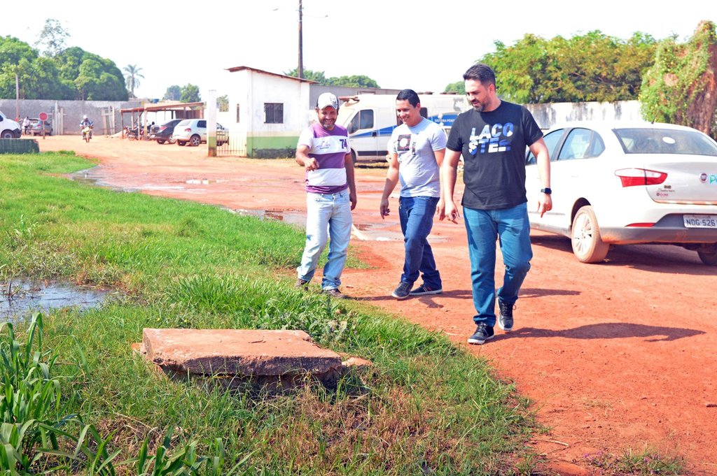 Em visita a Guajará-Mirim, Léo Moraes acompanha pedido de estação de tratamento de esgoto para o município   - Gente de Opinião