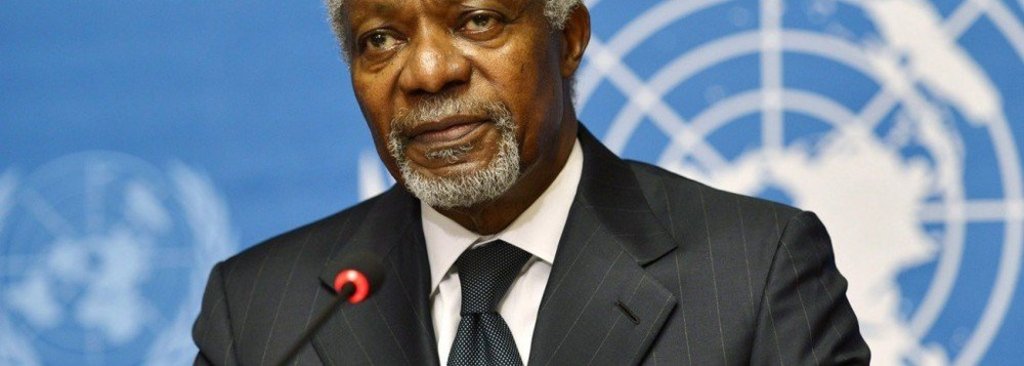 Morre ex-secretário-geral da ONU Kofi Annan - Gente de Opinião
