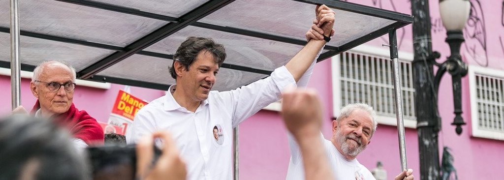 Datafolha: se barrarem Lula, Haddad pode ter de 31% a 49%  - Gente de Opinião