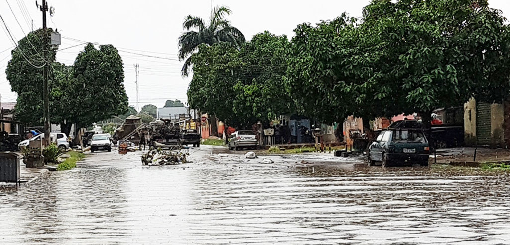 Chuva com ventos fortes derrubam árvores e alagam ruas de Porto Velho - RO. - Gente de Opinião