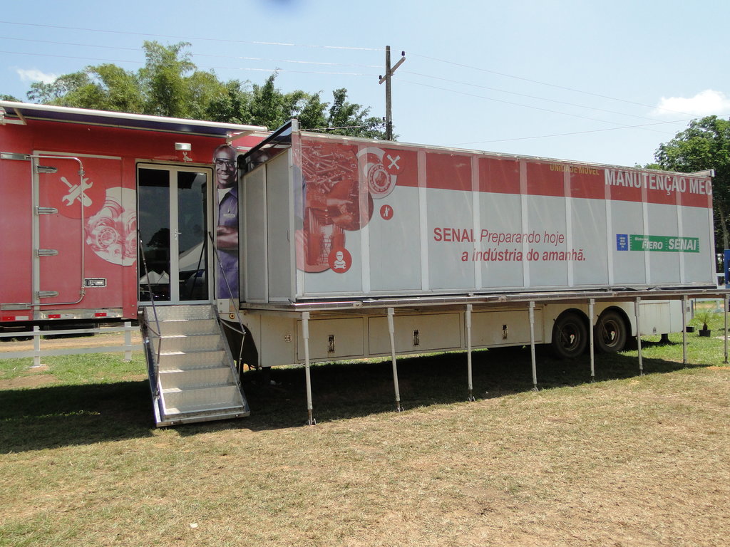 Senai mostra sua escola móvel de metalmecânica na 3ª Portoagro - Gente de Opinião