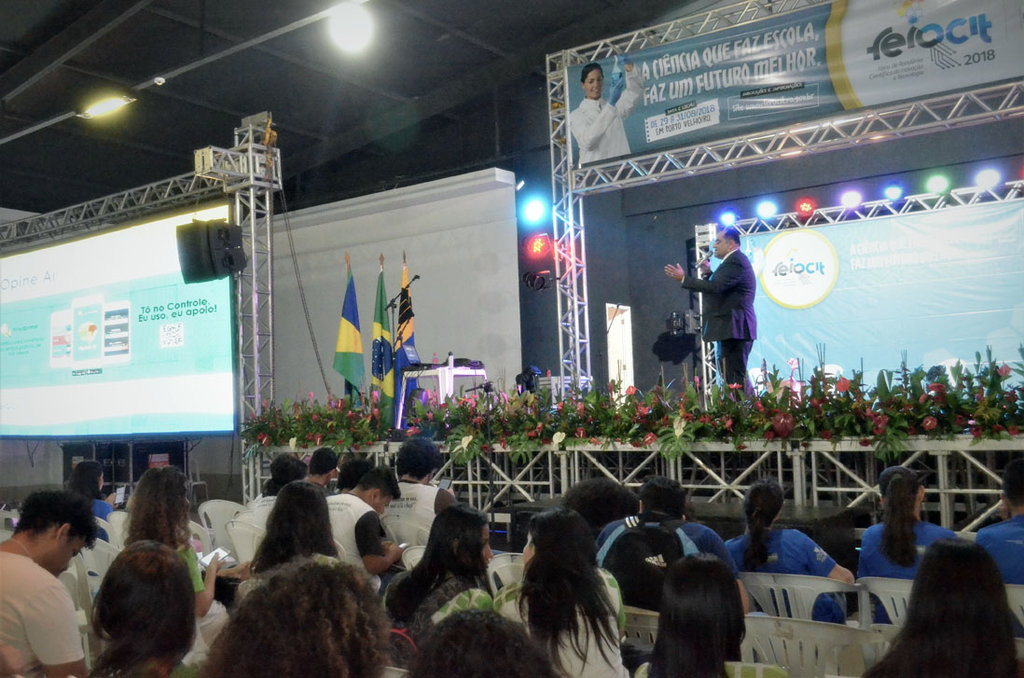 O servidor do TCE-RO, Márcio Alves, ministrou palestra aos participantes da Ferocit em Porto Velho  - Gente de Opinião