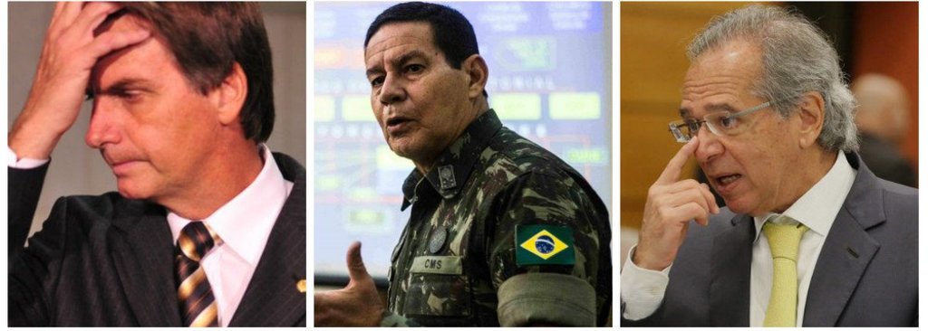 Irritado, Bolsonaro manda Mourão e Guedes ficarem quietos  - Gente de Opinião