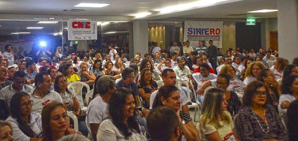  Pimenta de Rondônia é ovacionado em congresso do Sintero - Gente de Opinião