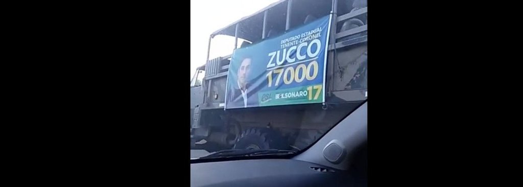 Militar gaúcho usa caminhões do Exército em sua campanha - Gente de Opinião