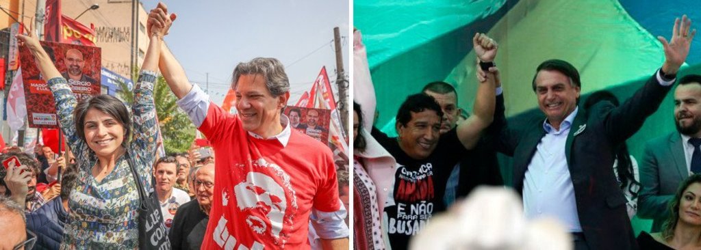 Ibope: Haddad cresce 3 pontos e vai a 22%; Bolsonaro estaciona - Gente de Opinião