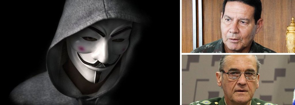 Hackers atacam Ministério da Defesa e divulgam dados de Mourão e Villas Bôas - Gente de Opinião